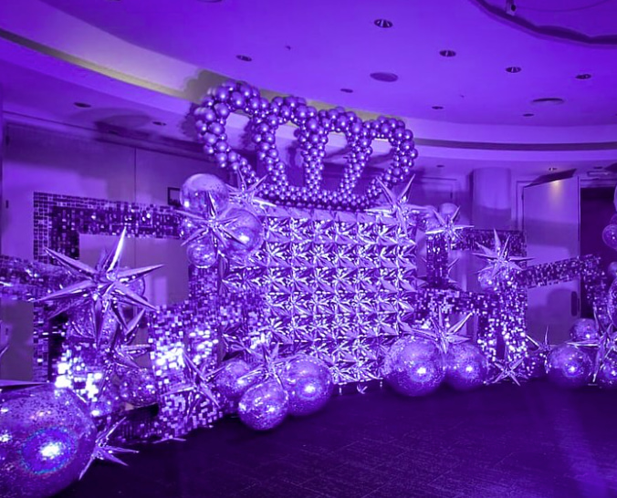 Decoración corona AEDAG