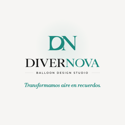 Logo Divernova Decoración con globos Jaén y Andalucía
